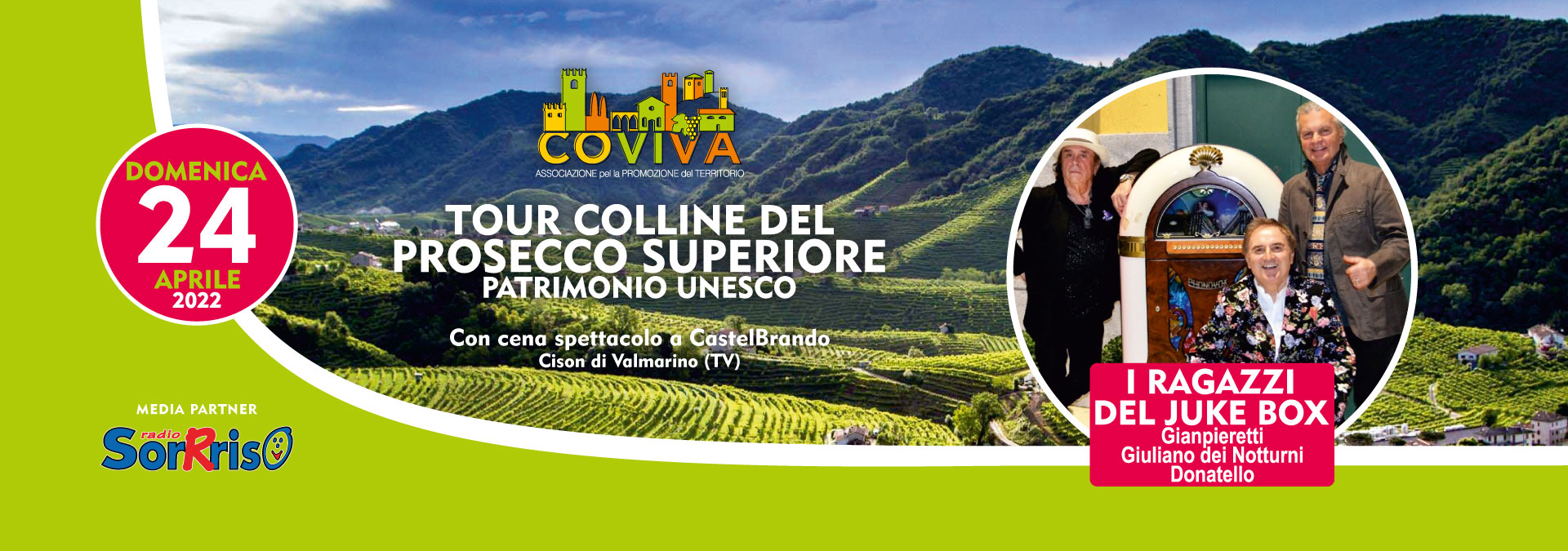 Tour Colline del Prosecco Superiore