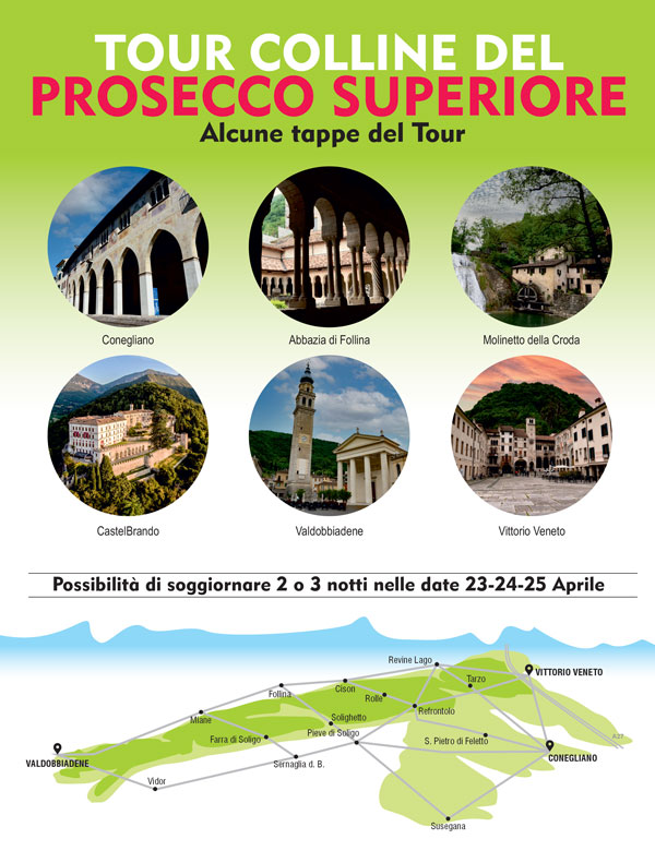 Tour Colline del Prosecco Tour Colline del Prosecco