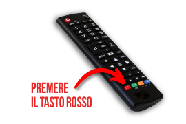 Preme il tasto rosso Preme il tasto rosso