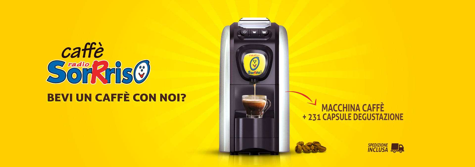 Macchina da Caffè Sorrriso