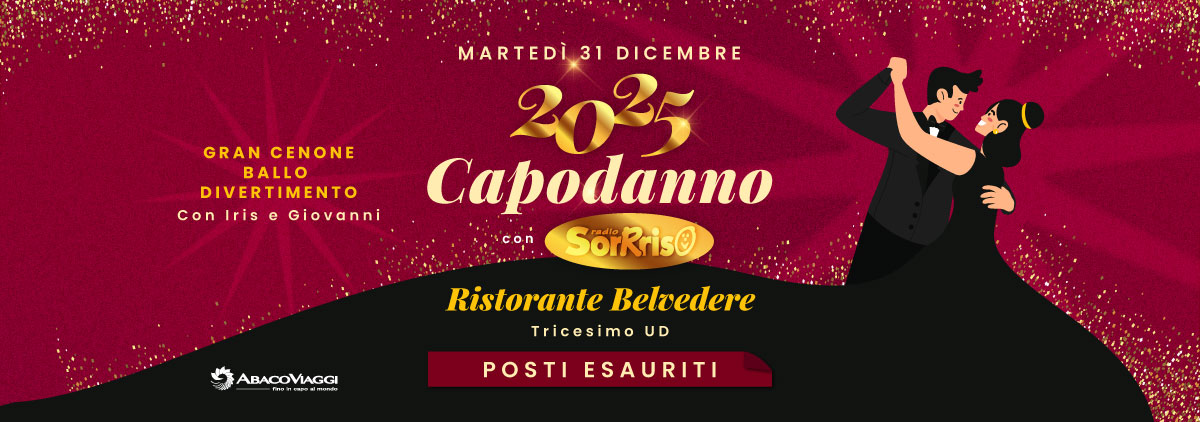 Capodanno con Radio Sorrriso