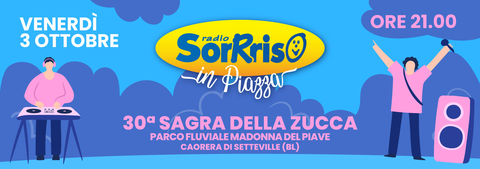 Sorrriso in Piazza - 30a Sagra della Zucca
