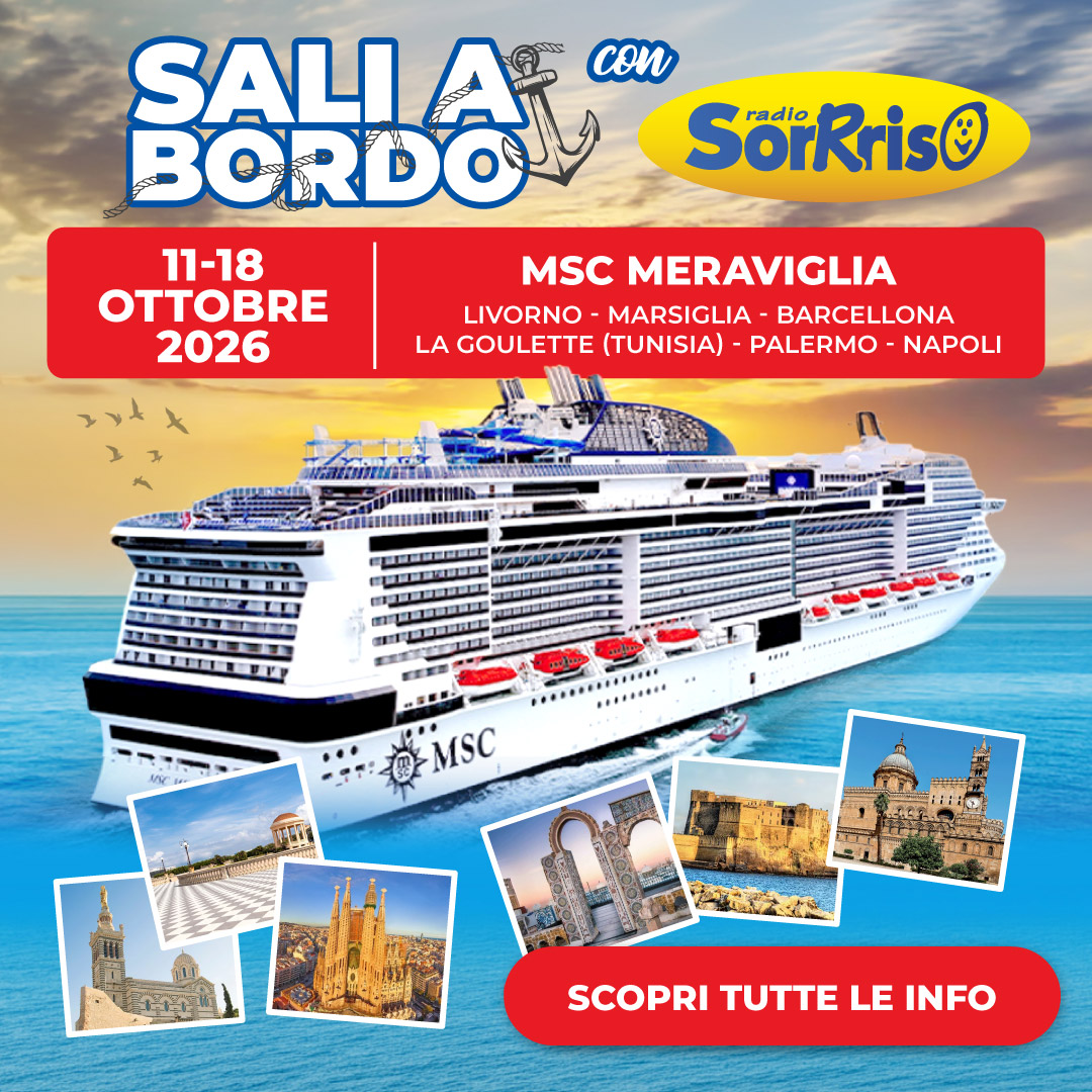 Sali a Bordo con Radio Sorrriso