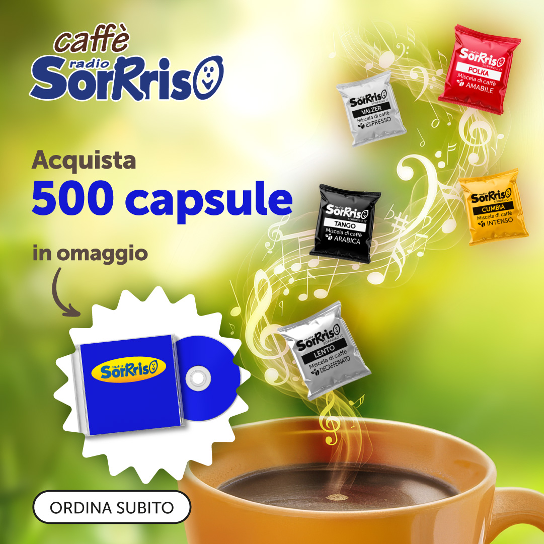 Promo Capsule Caffè di Radio Sorrriso