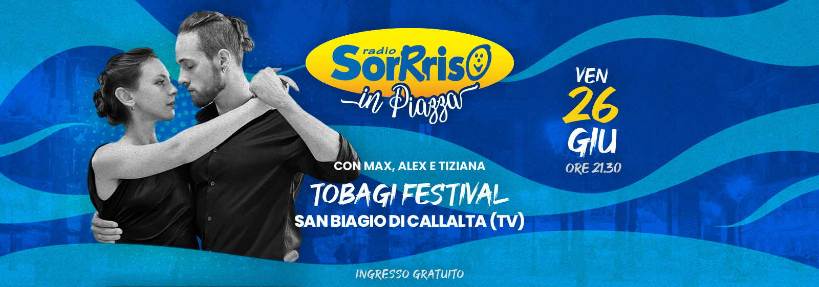 Evento Sorrriso in Piazza @ Tobagi Festival 2026