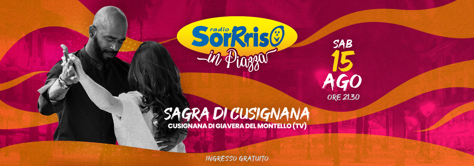 Evento Sorrriso in Piazza @ Sagra di Cusignana
