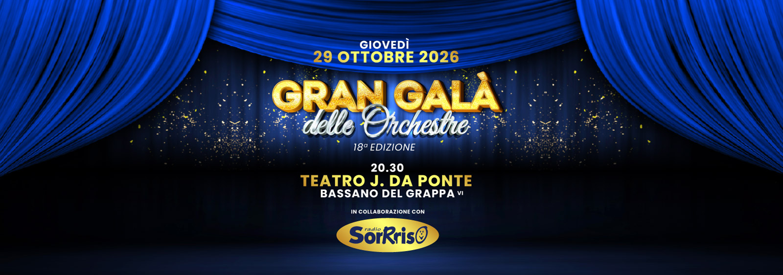 Evento Gran Galà delle Orchestre - 18a edizione