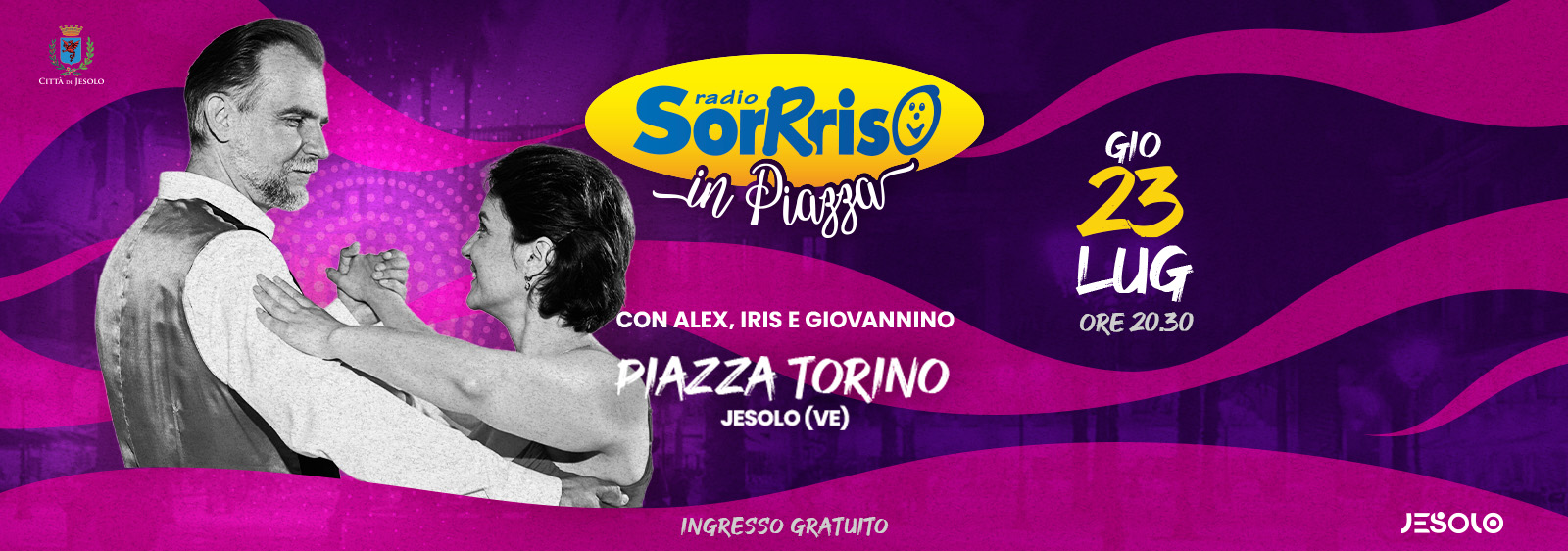 Evento Sorrriso in Piazza @ Piazza Torino Jesolo