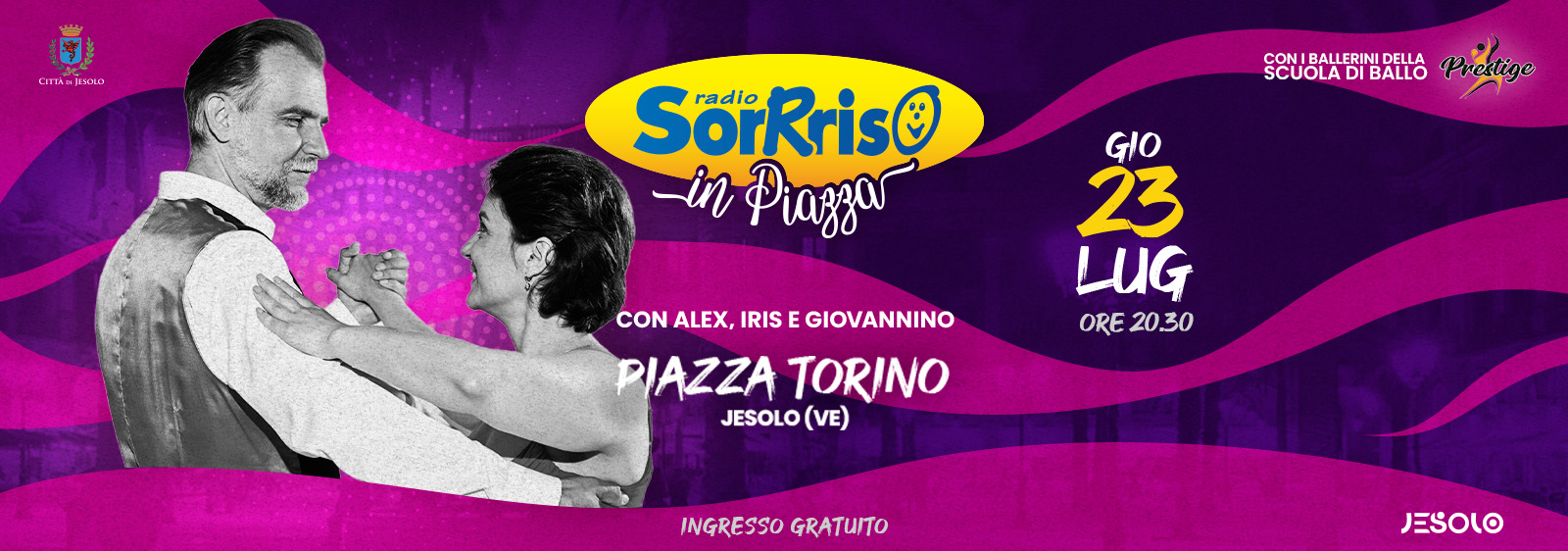 Evento Sorrriso in Piazza @ Piazza Torino Jesolo