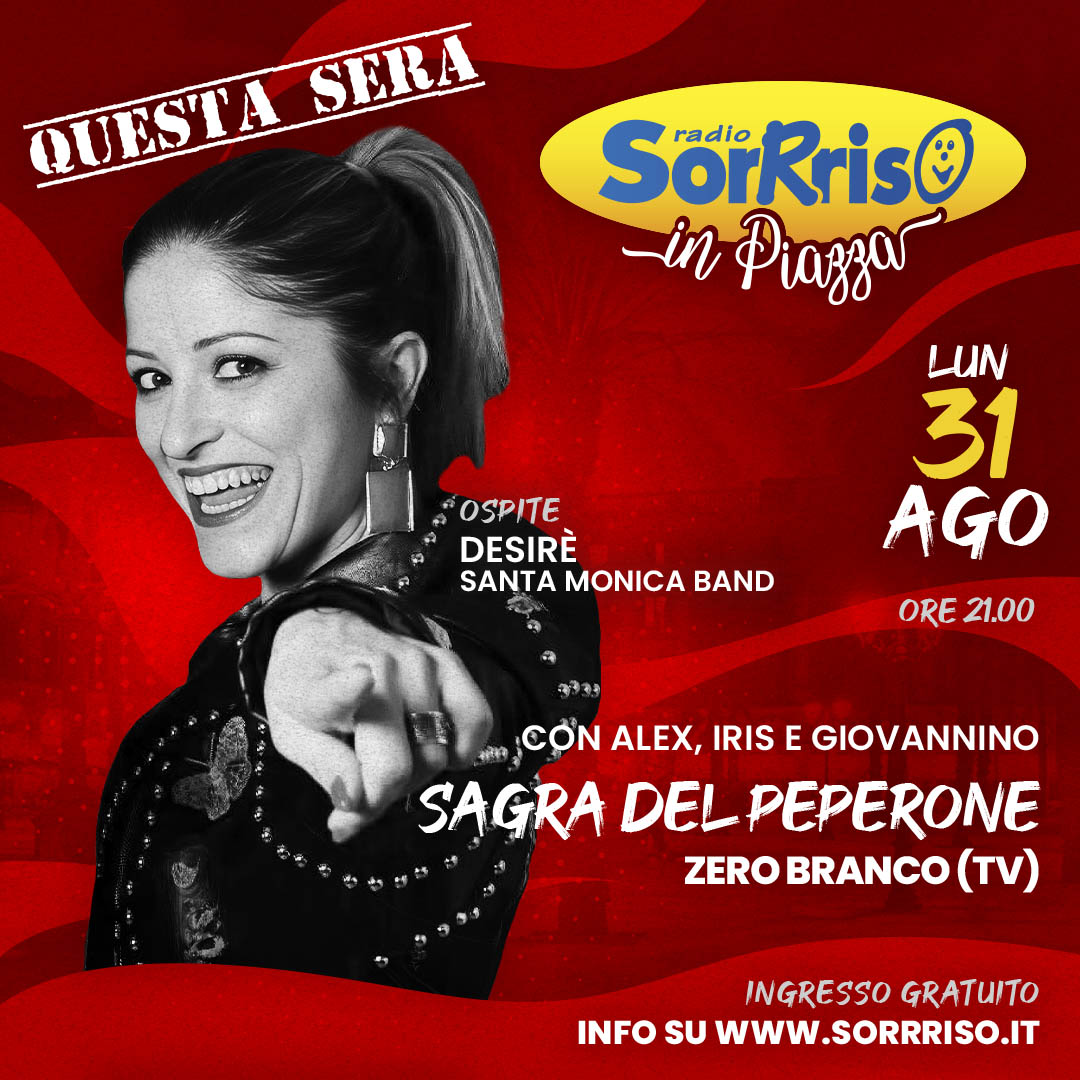 Evento Sorrriso in Piazza @ Sagra del Peperone